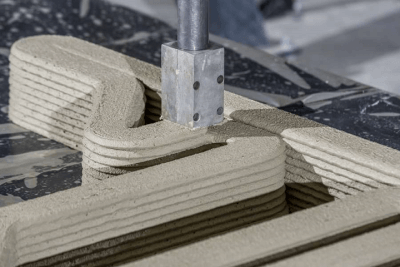 3D-gedruckter Beton