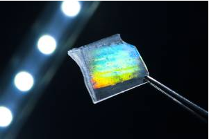 bunt leuchtendes Glasomer