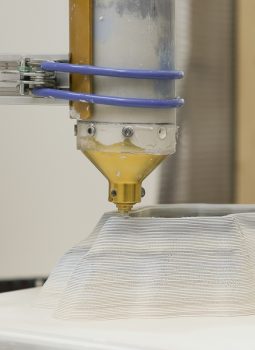 Die mit Keramik befüllte Katusche