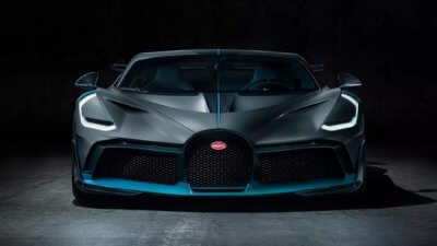 Bugatti Divo Ansicht von vorne