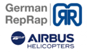 Logo German RepRap und Airbus Helicopters