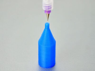 Silikonobjekt aus dem 3D-Drucker