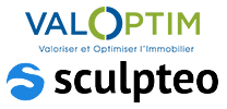 Valoptim und Sculpteo beide Logos