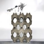 3D-gedrucktes Betonobjekt