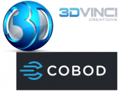 COBOD und 3D Vinci Logo