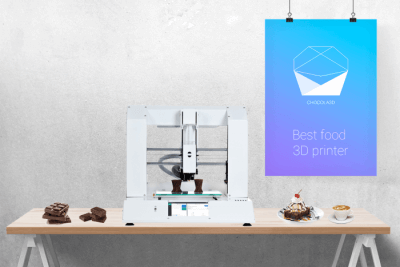 Der 3D-Drucker CHOCOLA3D