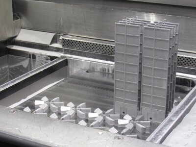 3D-gedruckte Objekte aus Metall