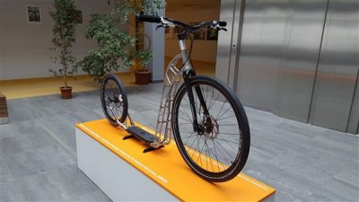 Vorderansicht 3D-gedruckter Roller