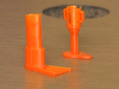 3D-gedruckte Beinprothese von Blue