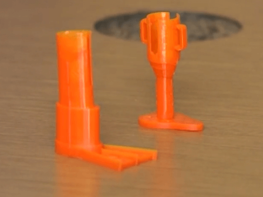 3D-gedruckte Beinprothese von Blue