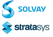 Stratasys und Solvay Logo