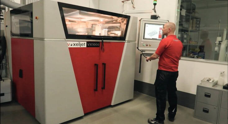 Der VX1000-PDB von voxeljet