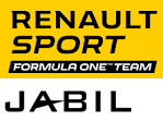 Renault F1 und Jabil Logo
