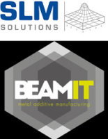 SLM Solutions und Beam-IT Logo