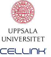 Universität Uppsala und Cellink Logo