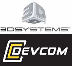 3D Systems und DEVCOM Logo