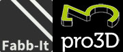 Logo Fabb-It und Pro3D