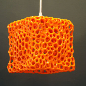 3D-gedruckte Lampe Erebos