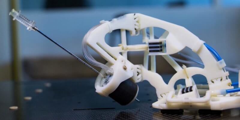 Prototyp des Medizinroboters