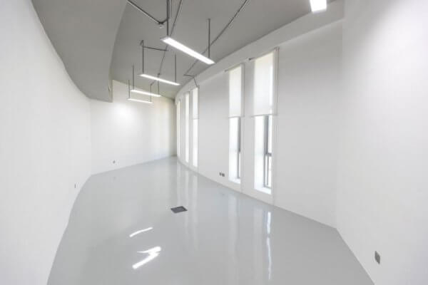 Inneres des 3D-Druckgebäudes in Warsan