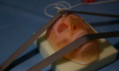 3D-gedrucktes Gesicht