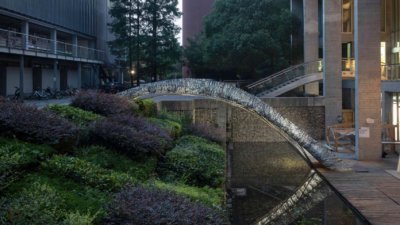 3D-gedruckte Metallbrücke