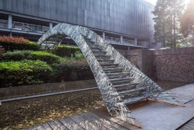 3D-gedruckte Brücke Tongji University