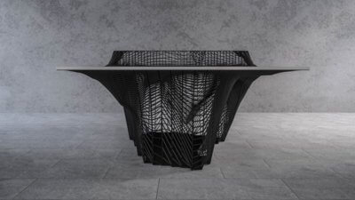 Vorderansicht Tischtennistisch