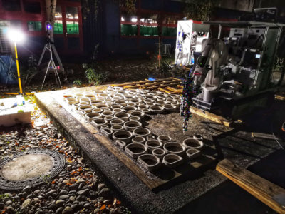 PrintStones 3D-gedruckte Betonfläche