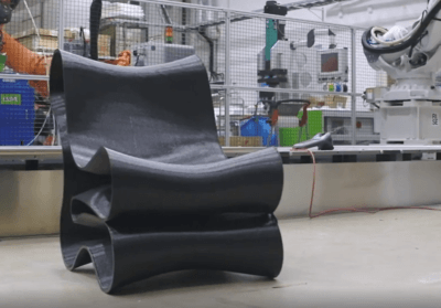 3D-gedruckter Stuhl