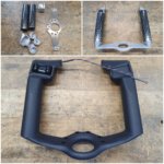 Griff vorher und 3D-gedruckt