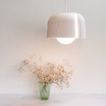 Leuchte und Blumen von Plumen