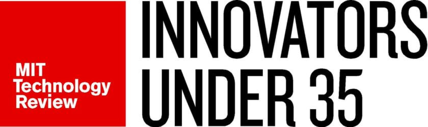 Innovators under 35 Schriftzug
