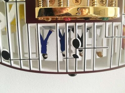 Beatlemania Bassgitarre Details Beatles über Abbey Road