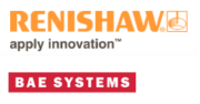 Logo von Renishaw und BAE Systems