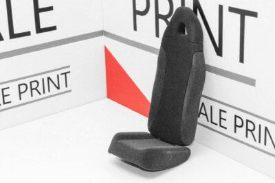 Objekt aus dem Sinterit Lisa 3D-Drucker