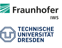 Logo Fraunhofer IWS und TU Dresden