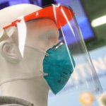 Schutzschild an Puppe