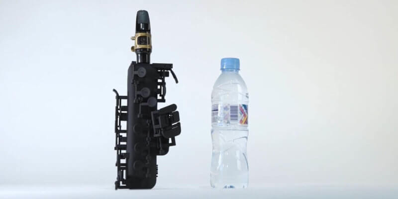 Sehr kleines Saxofon