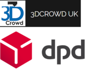 3DCrowd und DPD Logo