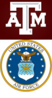 Logo ATM University und U.S. Air Force