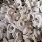 fertige 3D-gedruckte Adapter