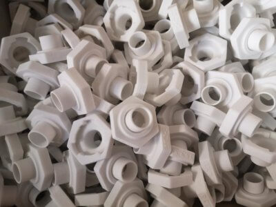 fertige 3D-gedruckte Adapter