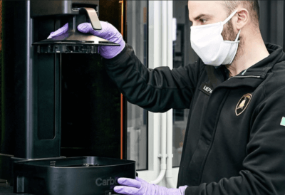 3D-Druck von Schilden mit Carbon 3D-Druckern