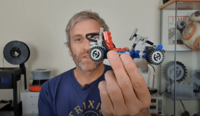 Denton mit dem Original Modell