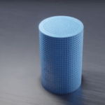 Bild mit zylindriger Form