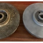 3D-gedrucktes Laufrad vs. Original