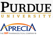 Logo Purdue University Aprecia Pharmaceuticals