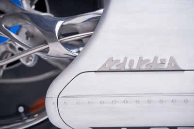 "Fuller Moto 2029" Schrift