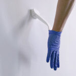 Handschuhentferner in der Anwendung